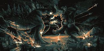 Image result for Godzilla vs King Kong Fan Art
