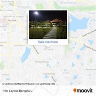 Image result for HSR Layout Bangalore Map