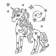 Image result for Galaxy Unicorns Draw Picture Outline