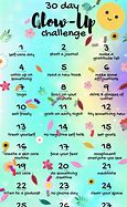 Image result for 30-Day Glow Up Challenge