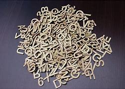 Image result for Small Metal Letters for Crafts
