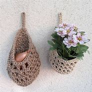 Image result for Crochet Produce Hanging Basket