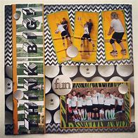 Image result for Volleyball Scrapbook Page Ideas