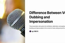 Image result for Voice Dubbing