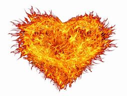 Image result for Flaming Heart PNG