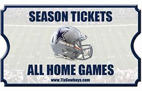 Image result for Dallas Cowboys Season Tickets