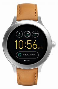 Image result for Fossil Q Smartwatch Leather Strap