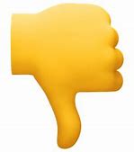 Image result for Thumbs Down iPhone Emoji Transparrent