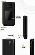 Image result for Orbic Flip Phone Exterior Screen Features