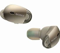 Image result for Sony Bluetooth Headphones White and Gold