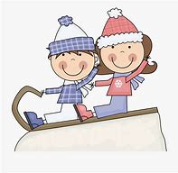 Image result for Sledding Clipart Animated