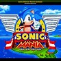 Image result for Sonic Mania Title Card