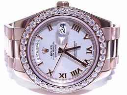 Image result for Rose Gold Diamond Watch