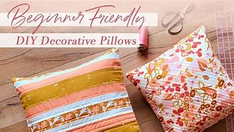 Image result for How to Make Decorative Pillows