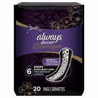 Image result for Always Discreet Extra Long Pads