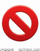 Image result for Do Not Enter Emoji