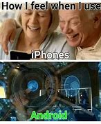 Image result for iPhone vs Android Funny
