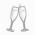 Image result for Champagne Glass Cartoon
