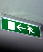 Image result for Illuminated Emergency Exit Signs