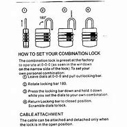 Image result for U.S. Customs Luggage Lock