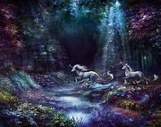 Image result for Magical Forest with Unicorn