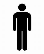 Image result for Man Icon Black and White