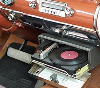 Image result for Car with Record Player in Dash