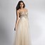 Image result for Champagne Mermaid Prom Dress