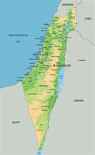 Image result for Israel Map Zoom Out