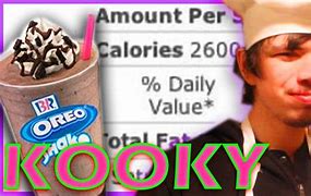 Image result for Oreo Milkshake Calories Meme