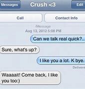 Image result for Texting Your Crush Meme