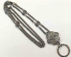Image result for Silver Chain Lanyard
