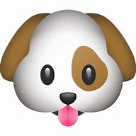 Image result for Happy Dog Face Emoji