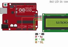 Image result for LCD-Display Schematic