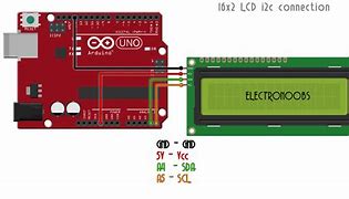 Image result for I2C Arduino LCD Shield