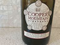 Image result for Cooper Mountain Pinot Noir Mountain Terroir
