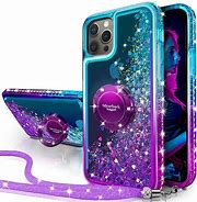 Image result for iPhone 12 Case Glitter Water Fall