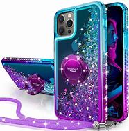 Image result for iPhone 12 Case with Glitter Ve