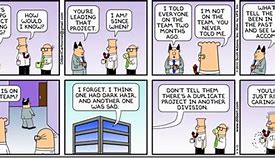 Image result for Dilbert Project Management Cartoons