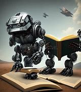 Image result for Robot Reading Book 4K
