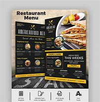 Image result for Restaurant Menu Design Templates