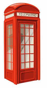 Image result for London Phone Booth Clip Art