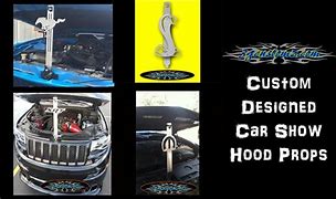 Image result for Hood Display Car Show
