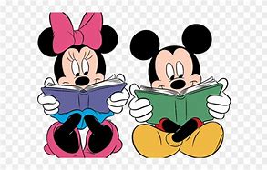Image result for Minnie Mouse Reading Book