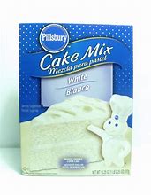 Image result for Jiffy White Cake Mix