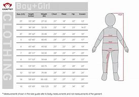 Image result for 4T Kids Jean Size Chart