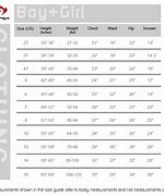 Image result for Toddler Clothing Size Chart