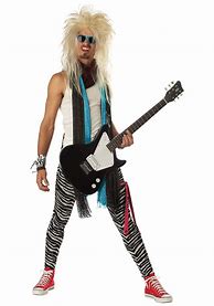 Image result for 80s Rock Star Costume