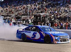 Image result for Kyle Larson Wrecked Car