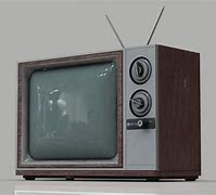 Image result for Old TV 3D Model